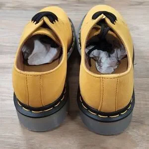 Dr. Martin Golden Yellow Iced II Oxford Feeling Yellow. 1461 Iced II Buttersoft Leather. The most  main image 4